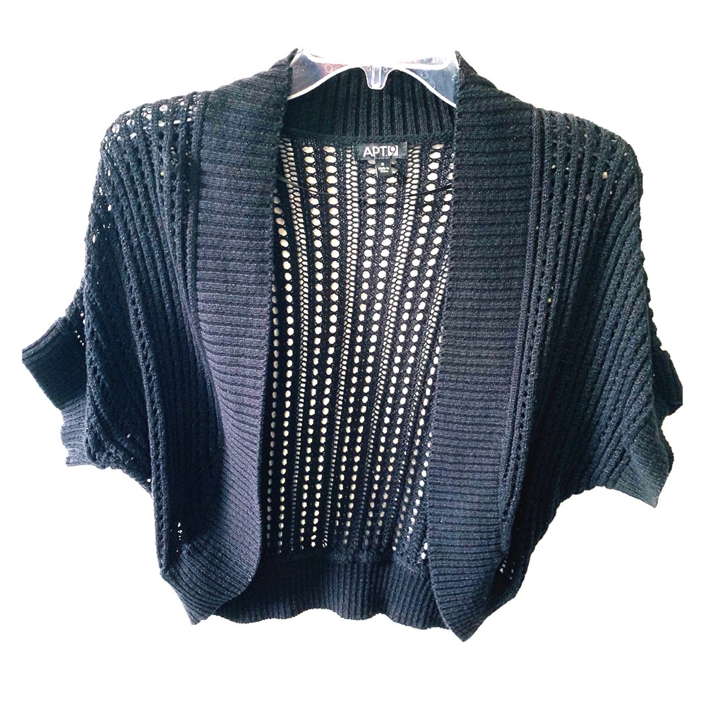 APT 9 Crochet Bolero